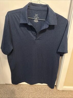 George Men's Polo Shirt in Navy